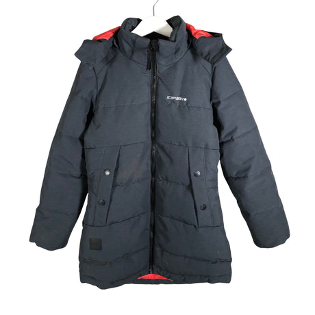 Unisex Icepeak - Winter jacket, size 122 - 128 - Gray ()