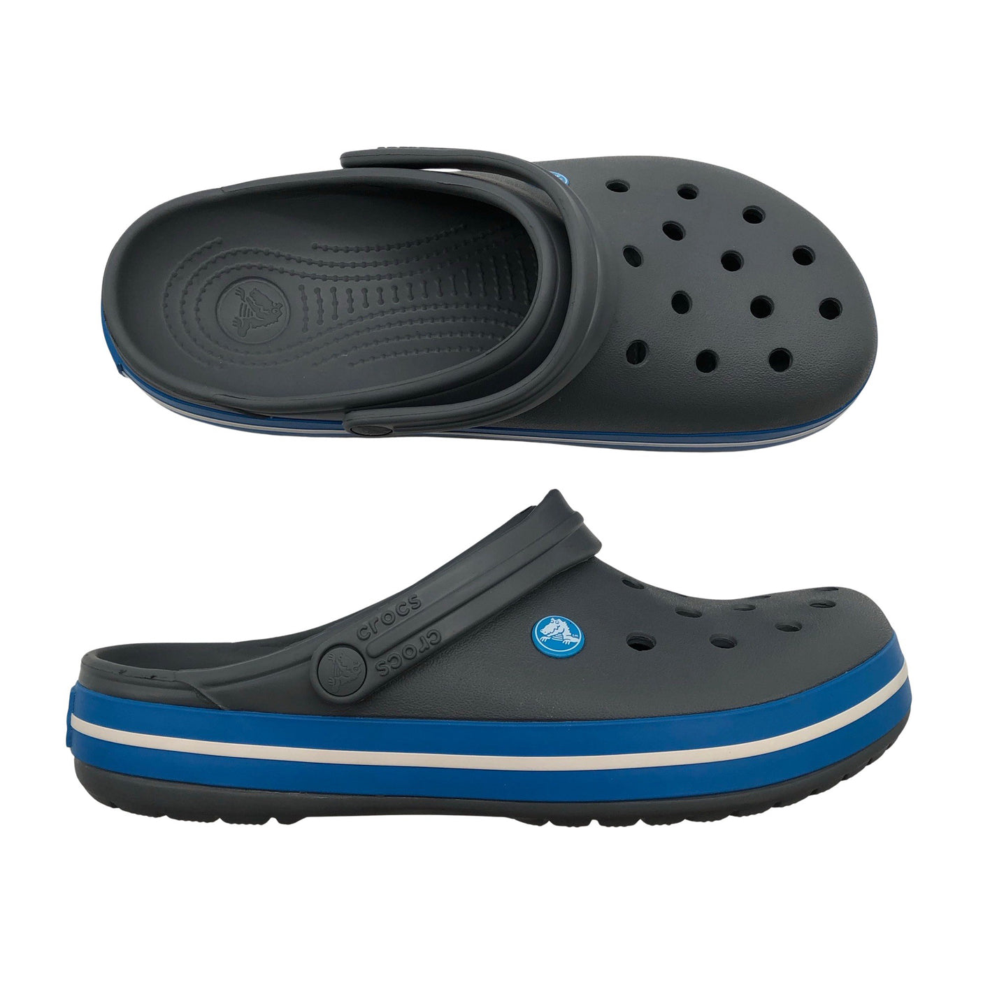 Unisex Crocs - Slip-on shoes, size 42 - Gray (1)