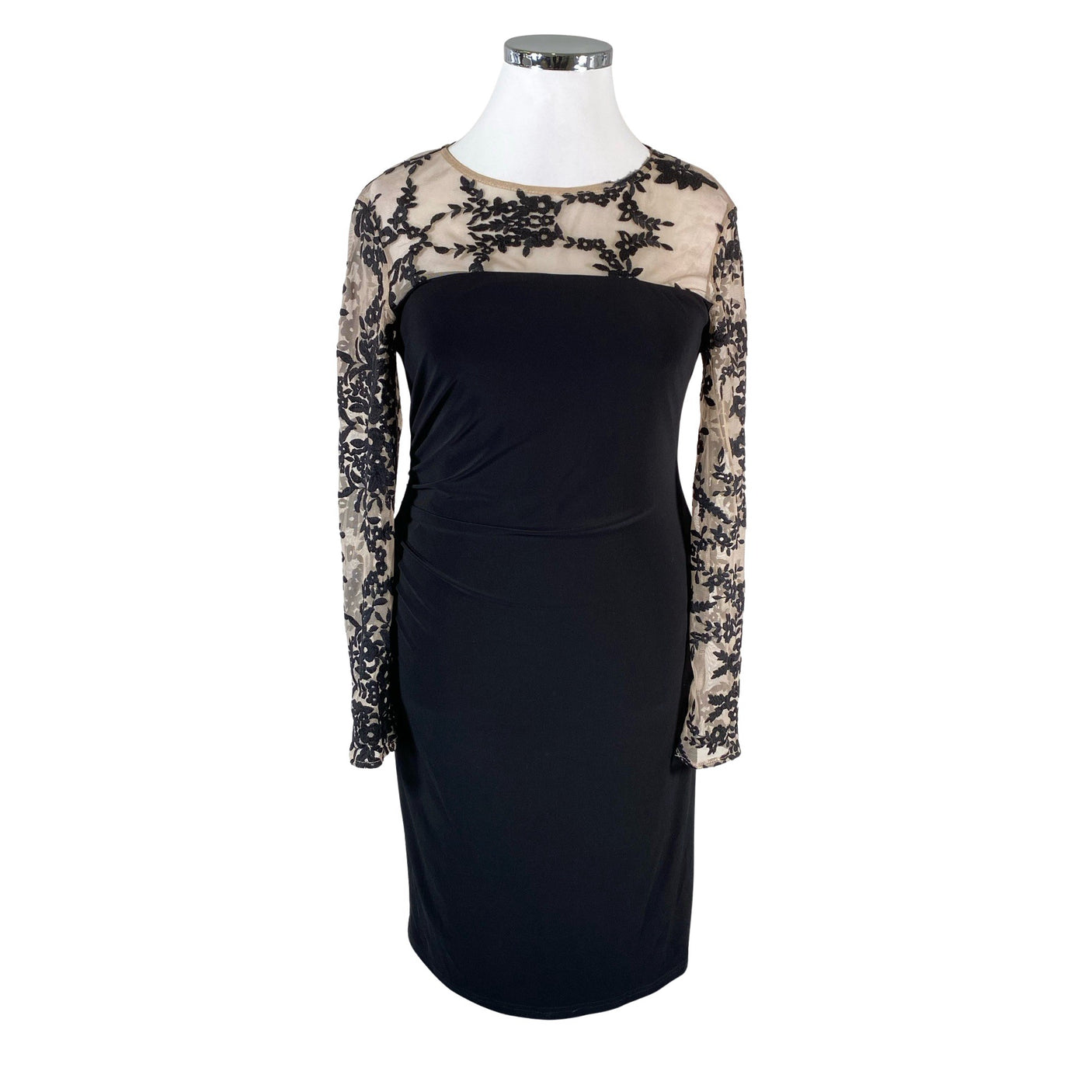 Unisex Joseph Ribkoff - Party dress, size 42 - Black (1)