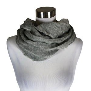 Unisex Esprit - Circle scarf, size Midi - Gray (1)