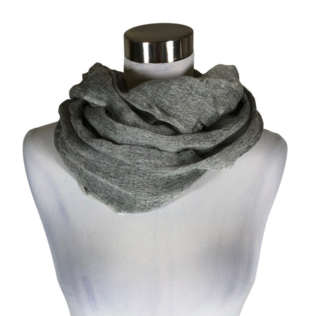 Unisex Esprit - Circle scarf, size Midi - Gray ()