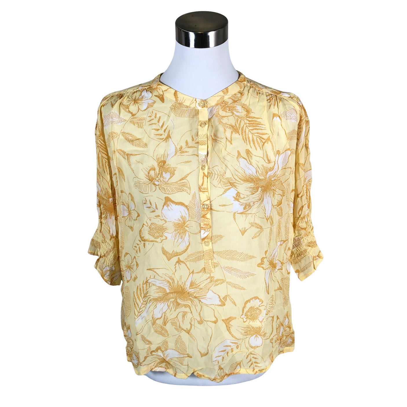 Unisex Part two - Blouse, size 34 - Yellow (1)