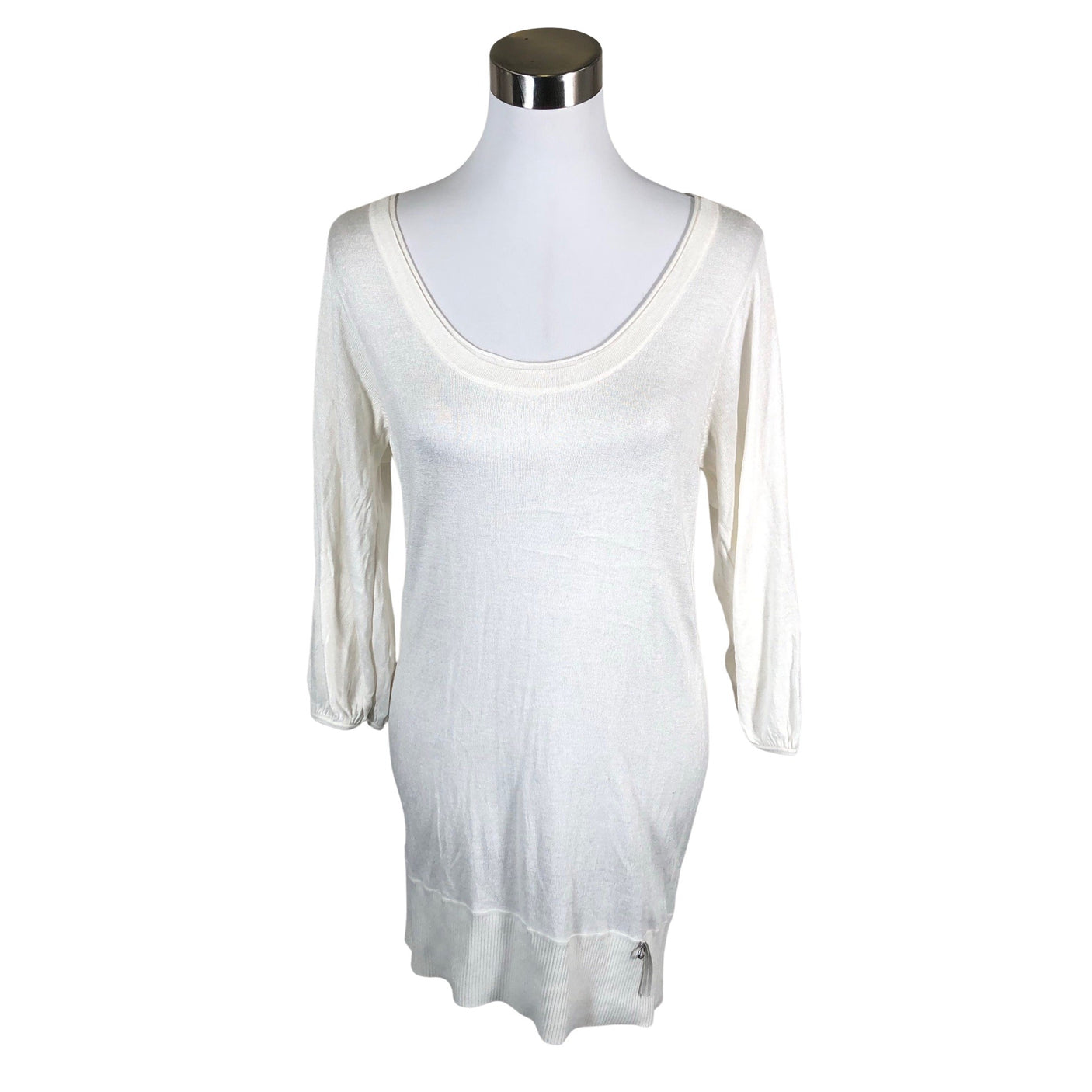 Unisex Esprit - Knit dress, size 38 - White (1)