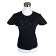 Unisex Nanso - T-shirt, size 38 - Black ()