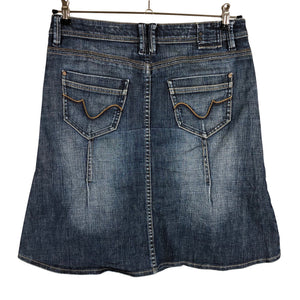 Unisex Esprit - Denim skirt, size 38 - Blue (2)