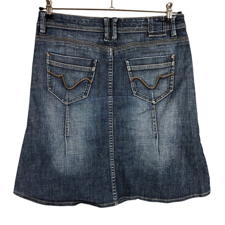 Unisex Esprit - Denim skirt, size 38 - Blue (2)