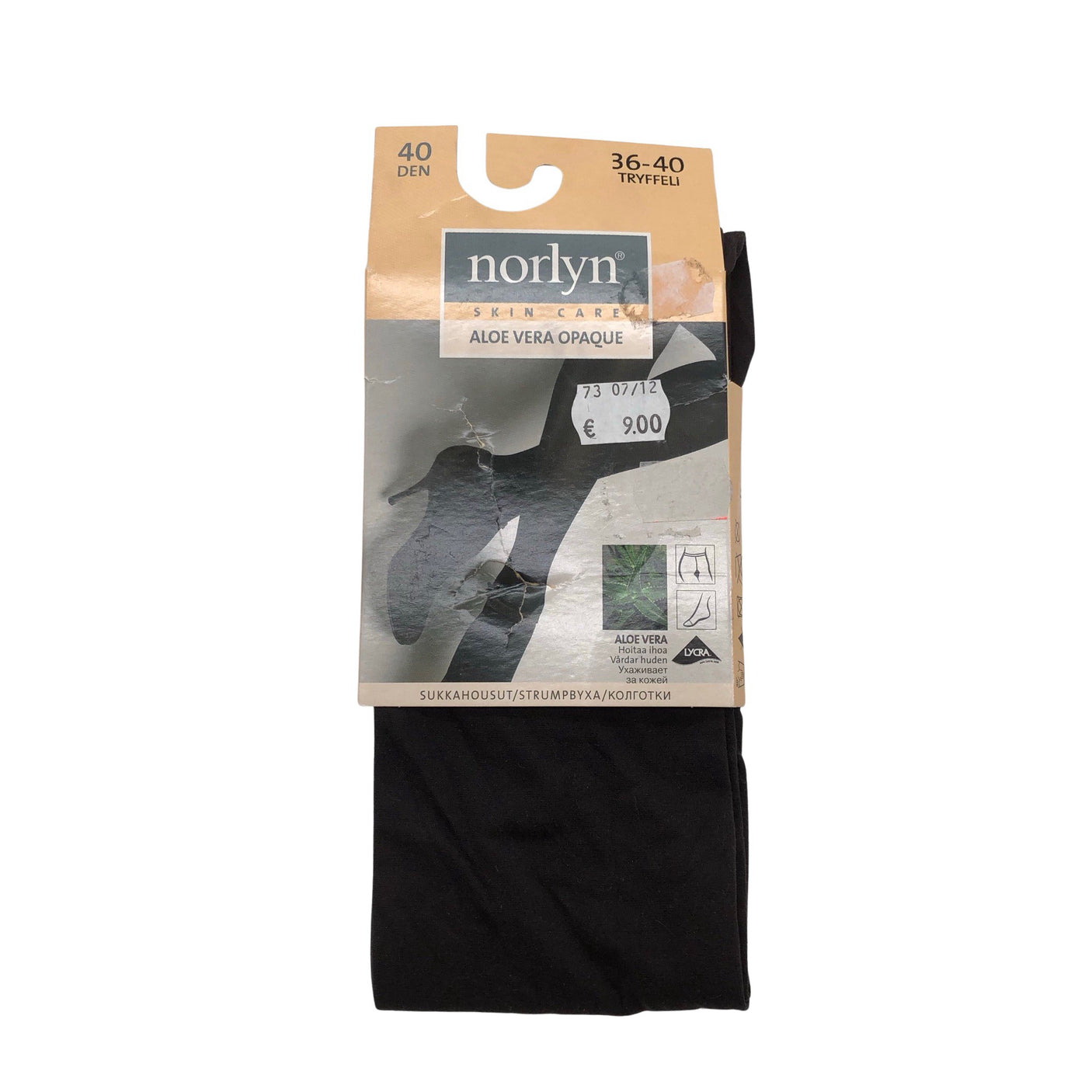 Unisex Norlyn - Stockings, thin, size 38 - Brown (1)