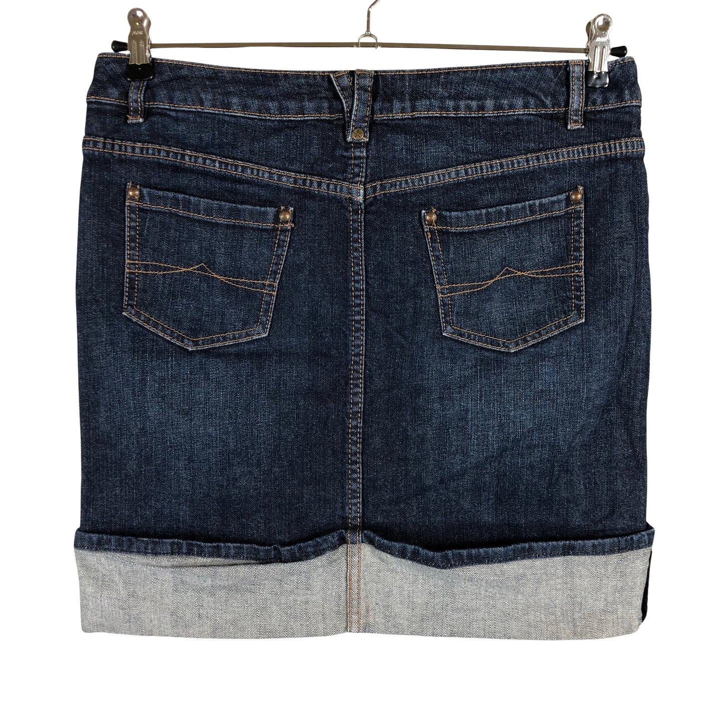 Unisex Esprit - Denim skirt, size 40 - Blue (2)