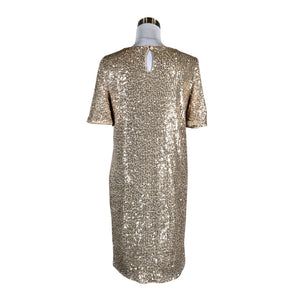Unisex InWear - Party dress, size 36 - Gold (2)