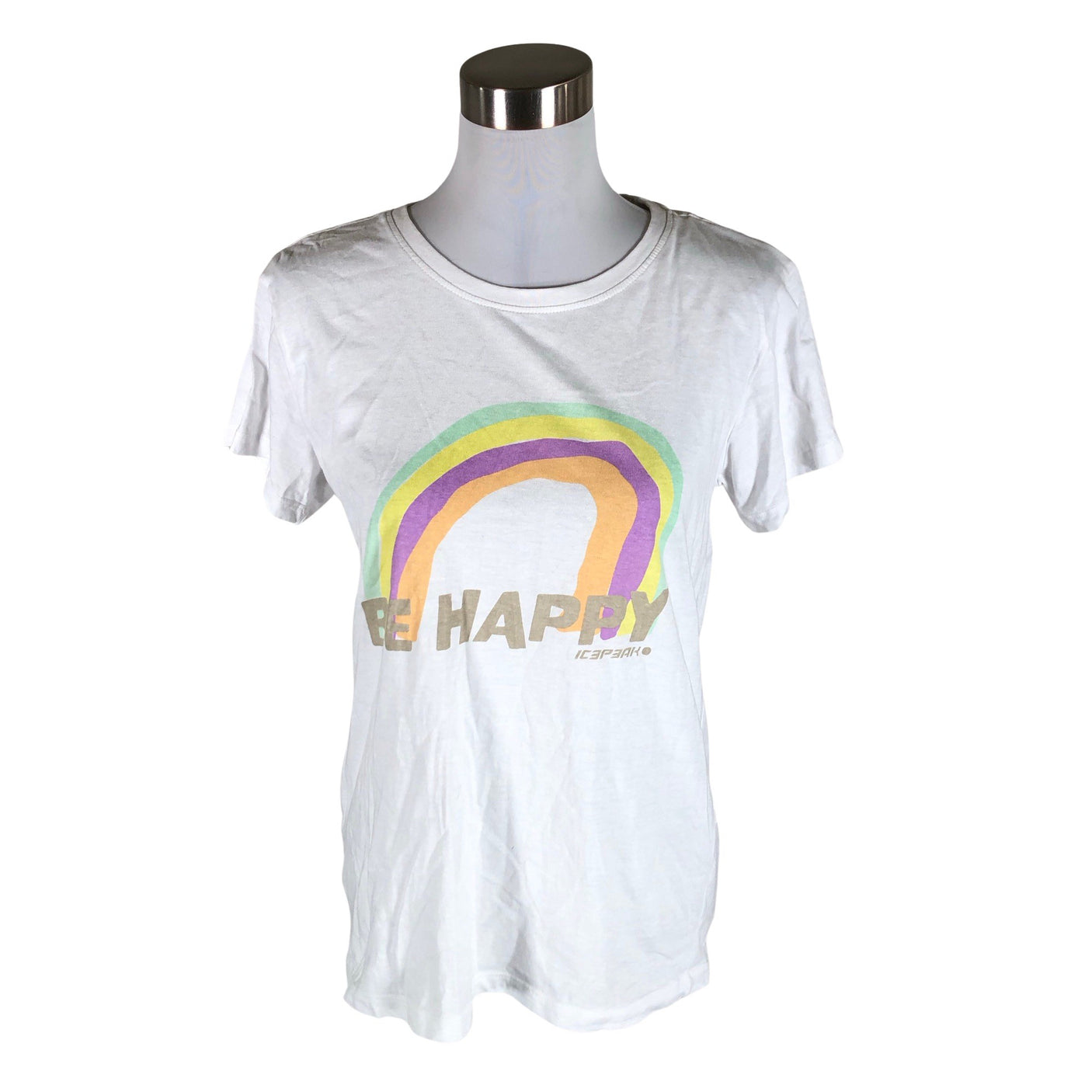 Unisex Icepeak - T-shirt, size 40 - White (1)