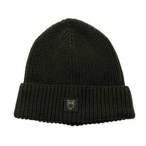 Unisex Knowledge Cotton Apparel - Winter beanie, size 52 - 54 cm - Green (1)