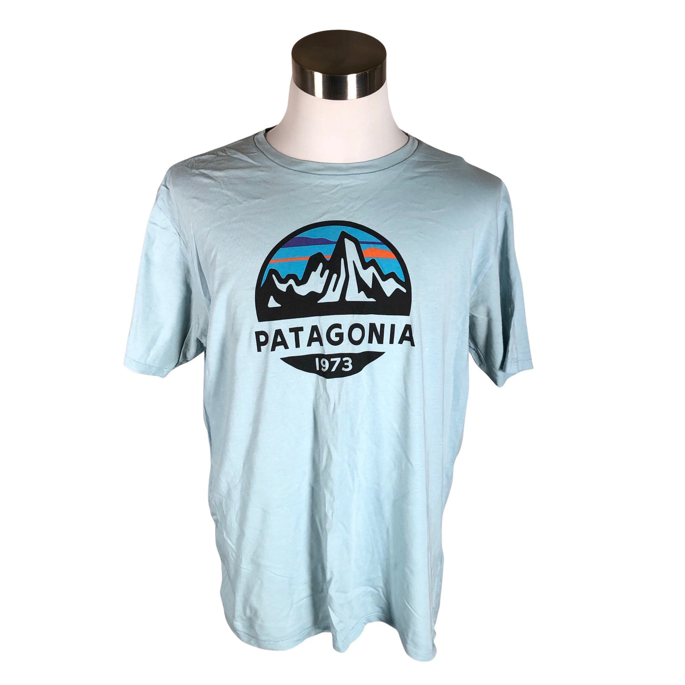 Unisex Patagonia - T-shirt, size L - Light blue (1)