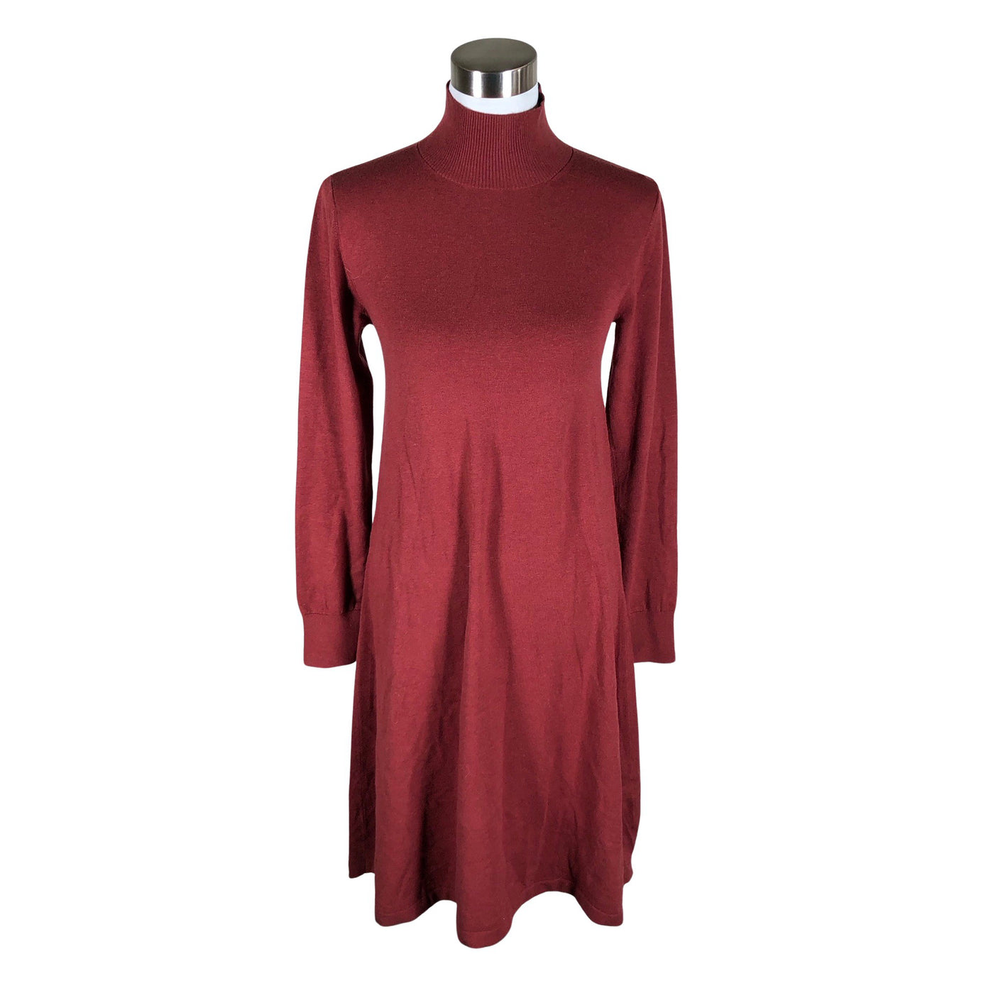Unisex Weekend by MaxMara - Knit dress, size 38 - Wine red (1)
