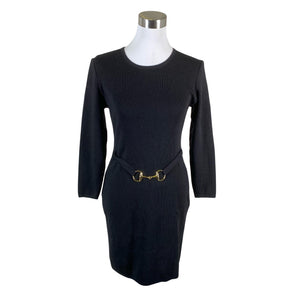 Unisex Willana - Knit dress, size 36 - Black (1)