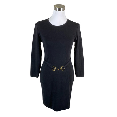Unisex Willana - Knit dress, size 36 - Black ()