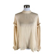 Unisex Topshop - Blouse, size 38 - Beige ()
