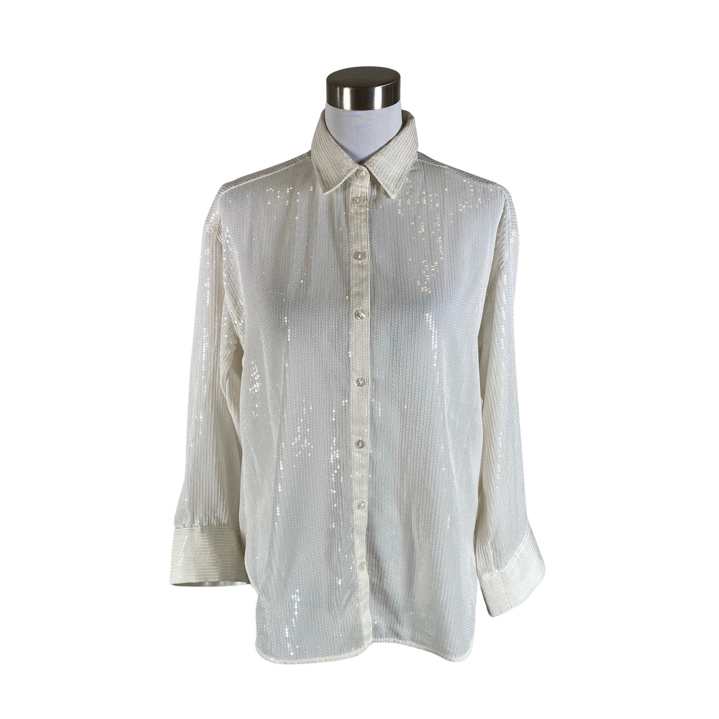 Unisex Luhta - Party shirt, size 34 - Natural white (1)