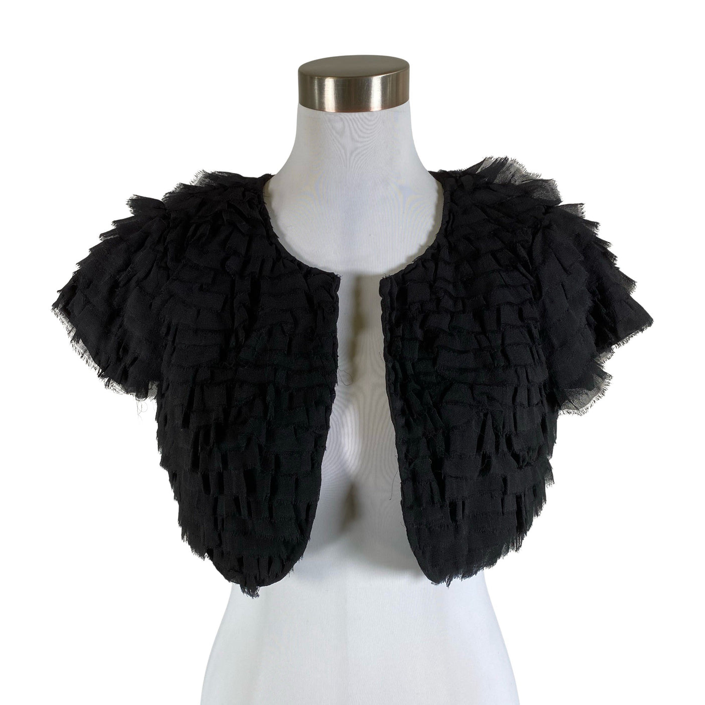 Unisex French Connection - Evening bolero jacket, size 38 - Black (1)