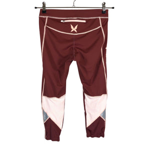 Unisex Kari Traa - Sports capri pants, size 38 - Wine red (2)