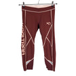 Unisex Kari Traa - Sports capri pants, size 38 - Wine red ()