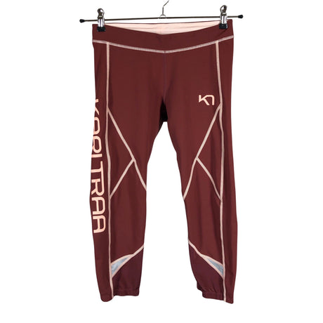 Unisex Kari Traa - Sports capri pants, size 38 - Wine red ()