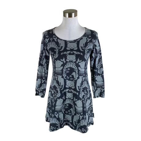 Unisex PaaPii - Tricot tunic, size 36 - Gray ()