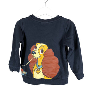 Unisex Polarn O. Pyret - Sweatshirt, size 92 - 98 - Black (2)
