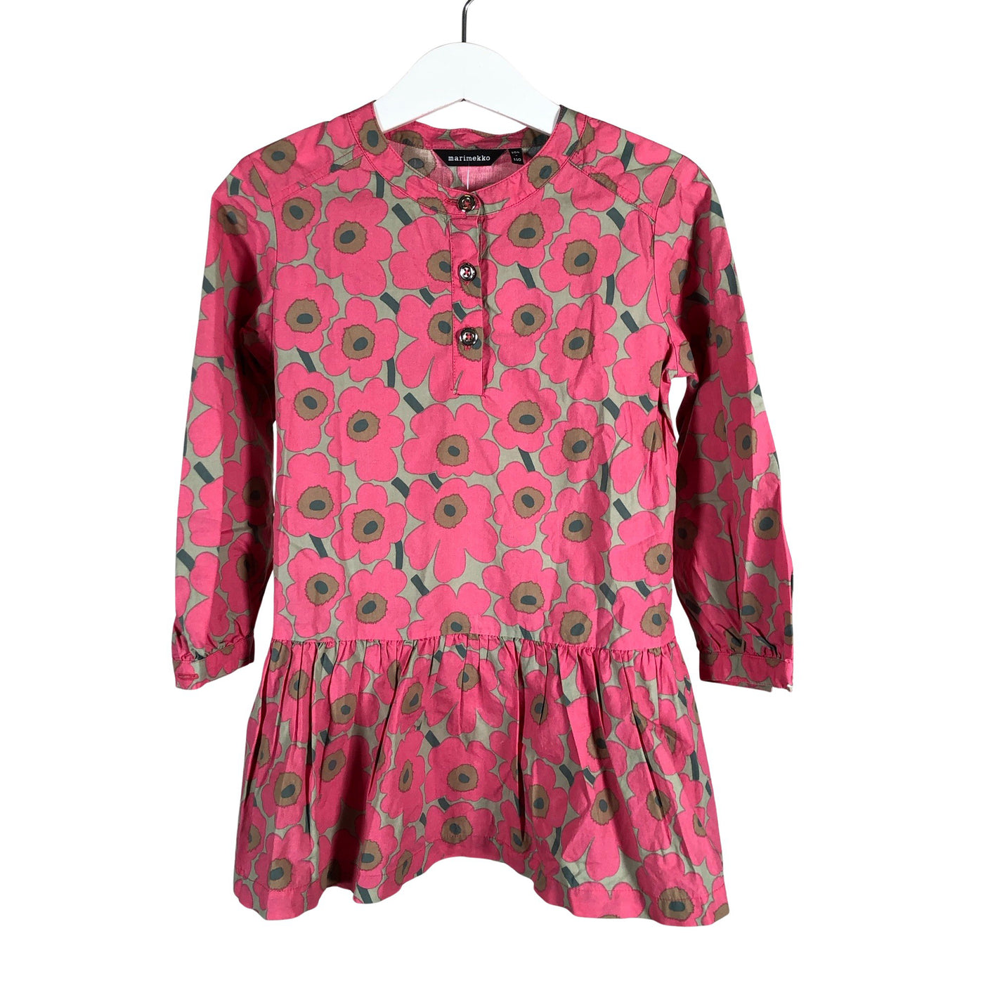 Unisex Marimekko - Dress, size 104 - 110 - Gray (1)