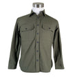 Unisex Knowledge Cotton Apparel - Collared shirt, size S - Green ()