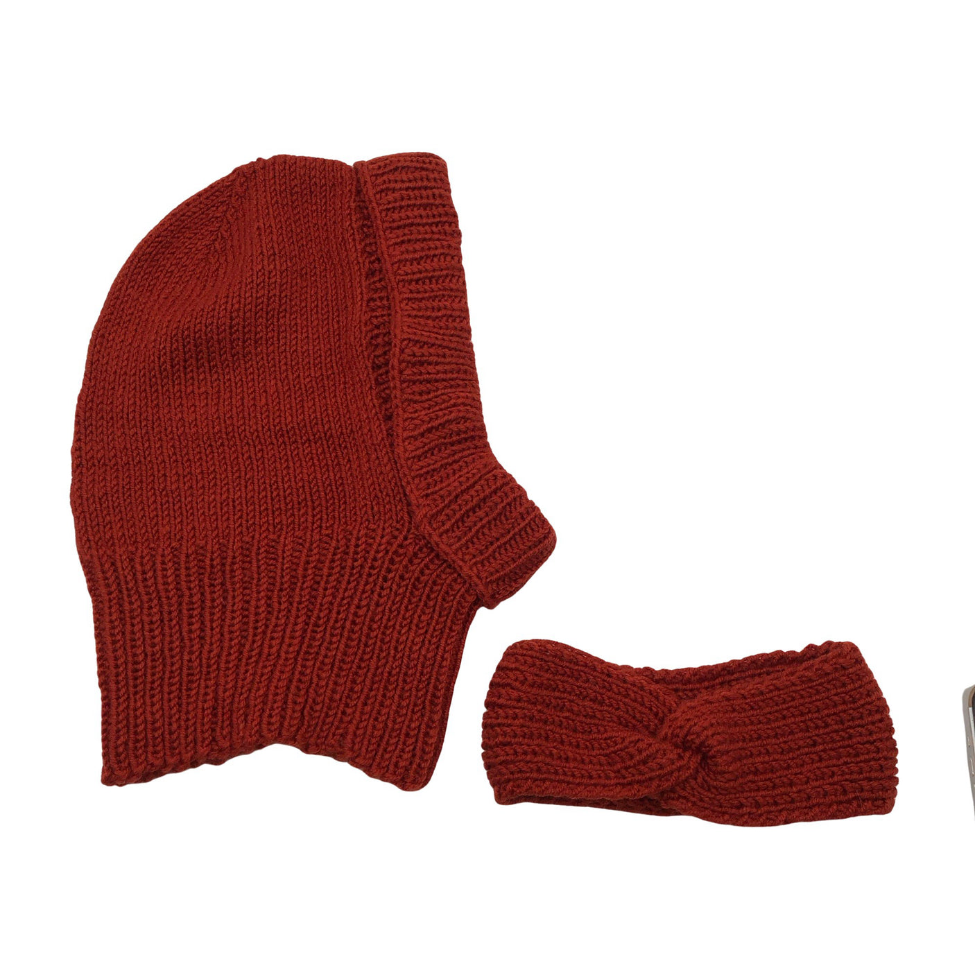 Unisex Handmade - Winter beanie, size No size - Red (1)