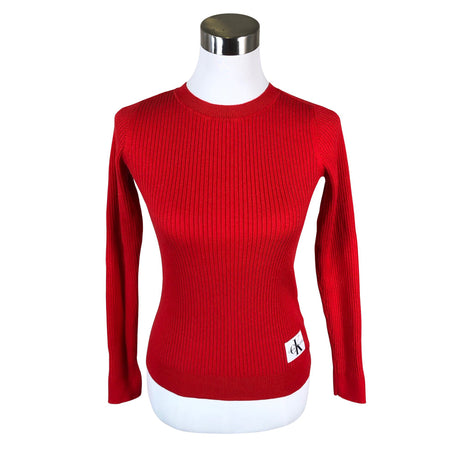 Unisex Calvin Klein Jeans - Tricot shirt, size 34 - Red ()