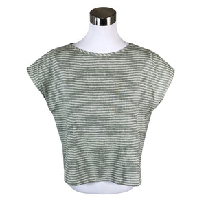 Unisex Bypias - Short-sleeved blouse, size 38 - Green (1)