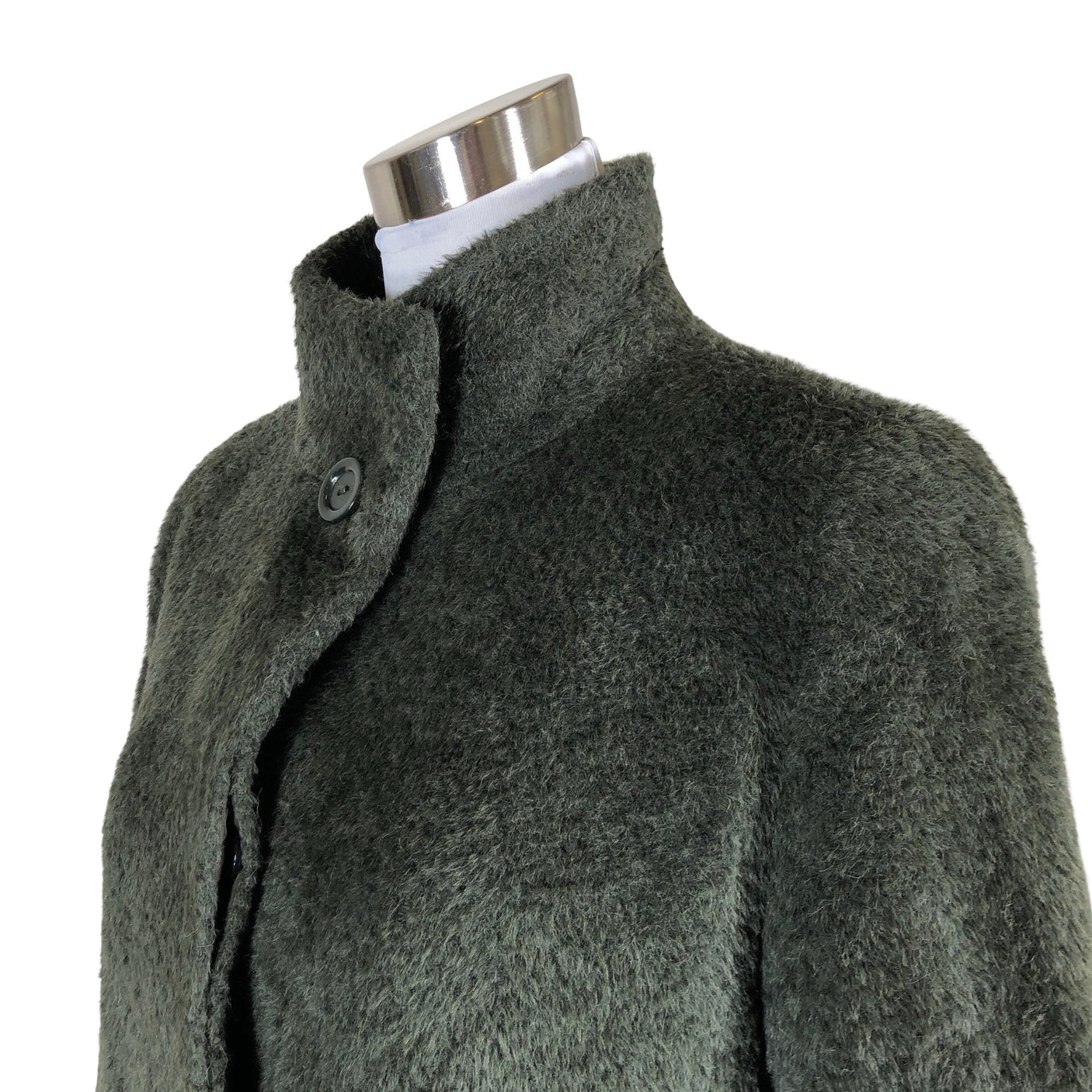 Unisex Cinzia Rocca - Wool coat, size 40 - Green (3)