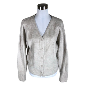 Unisex Almada Label - Cardigan, size 40 - Gray (1)