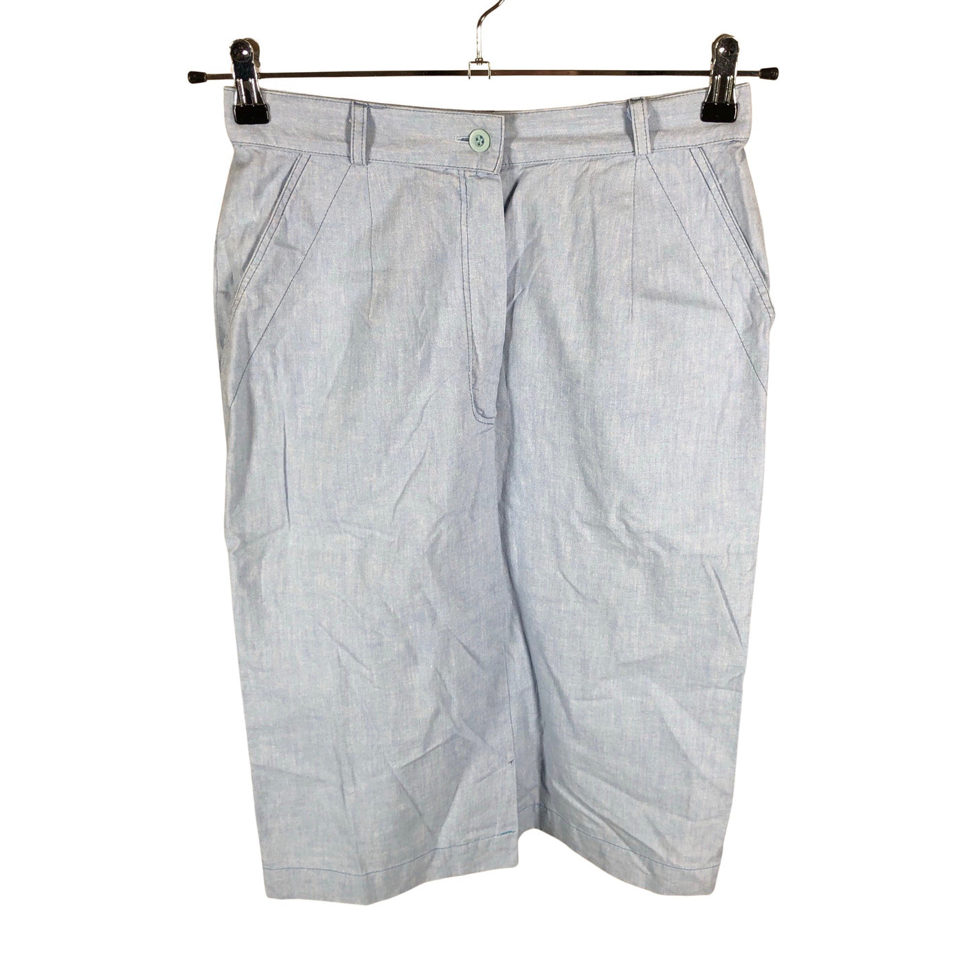 Unisex Handmade - Fabric skirt, size 36 - Light blue (1)