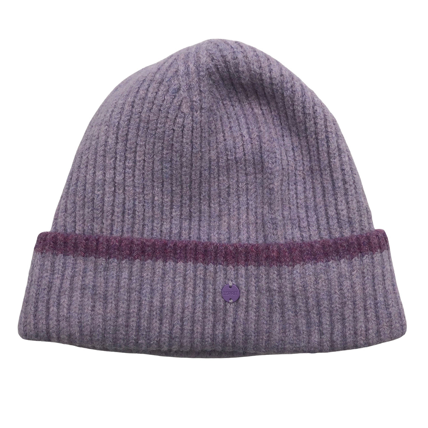 Unisex Esprit - Winter beanie, size 54 - 56 cm - Violet (1)