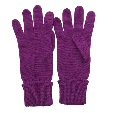 Unisex A+more - Gloves, size No size - Violet ()