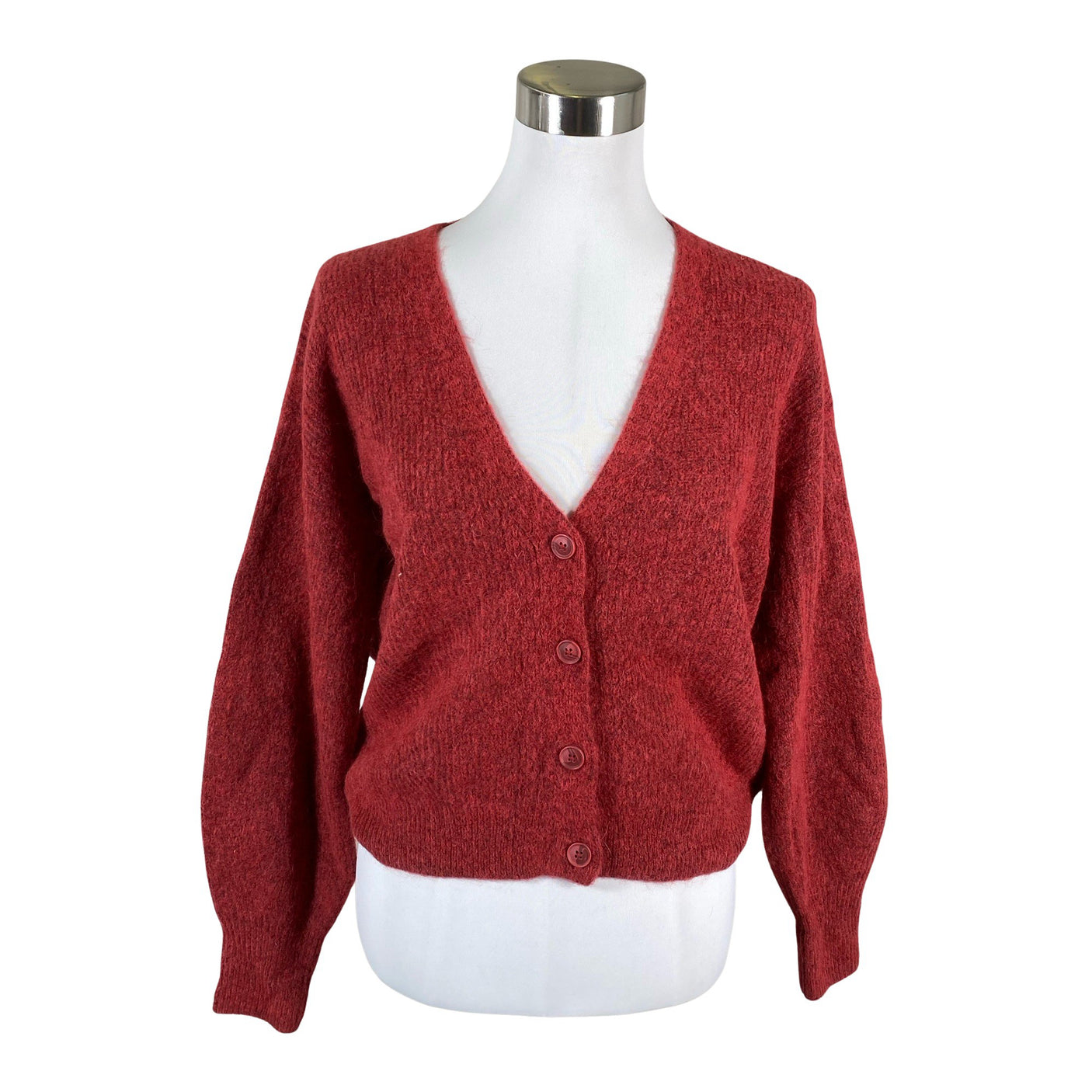 Unisex Mos Mosh - Cardigan, size 34 - Wine red (1)