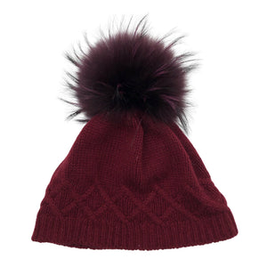 Unisex Etcetera - Winter beanie, size 54 - 56 cm - Violet (1)