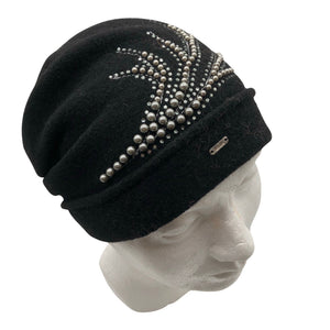Unisex Willa - Winter hat, size 54 - 56 cm - Black (1)