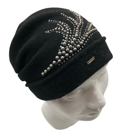 Unisex Willa - Winter hat, size 54 - 56 cm - Black ()
