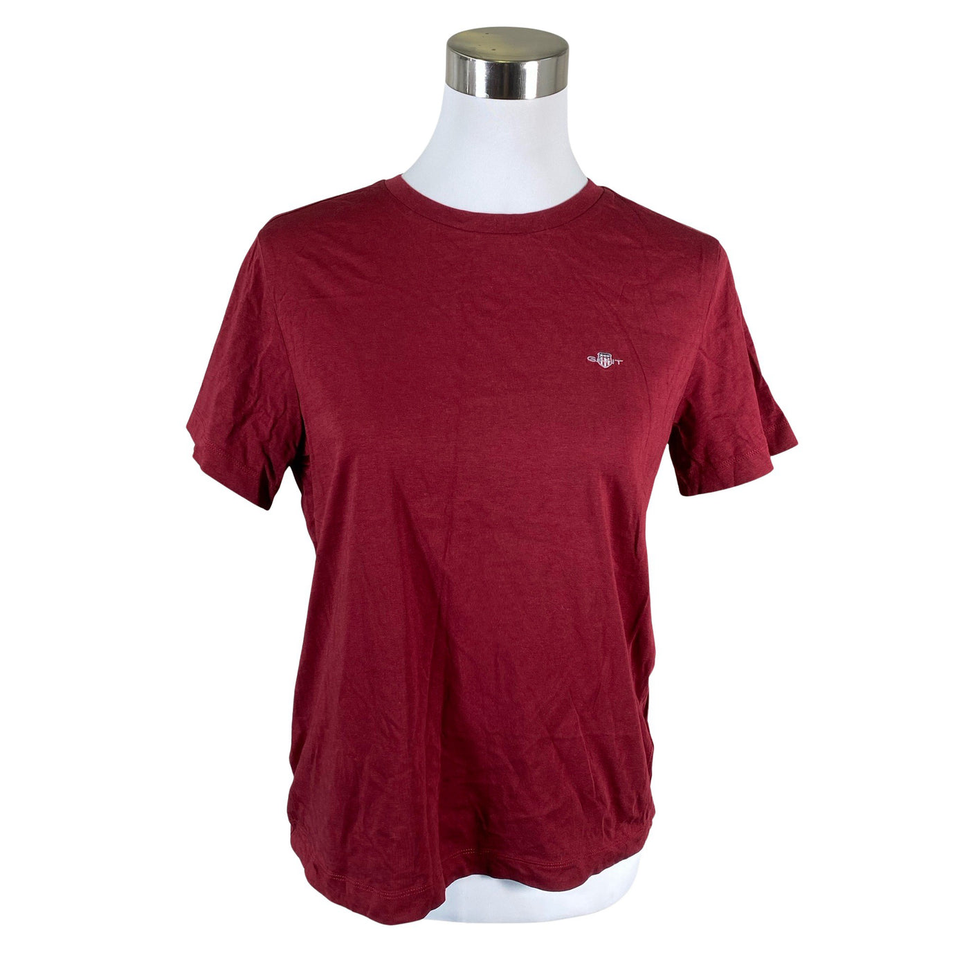 Unisex Gant - T-shirt, size 38 - Wine red (1)