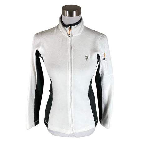 Unisex Peak Performance - Fleece jacket, size 34 - White ()