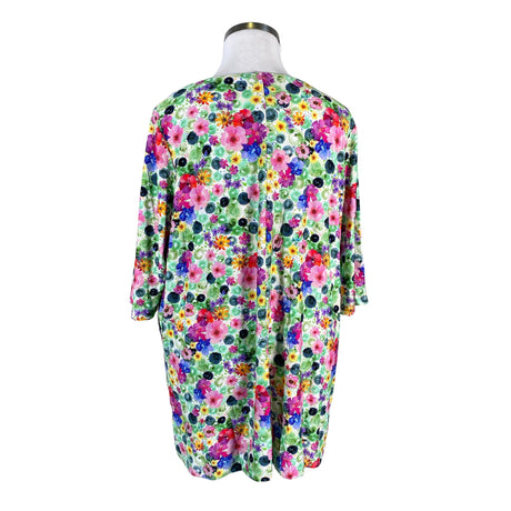 Unisex Aino - Tricot tunic, size 46 - Green (2)