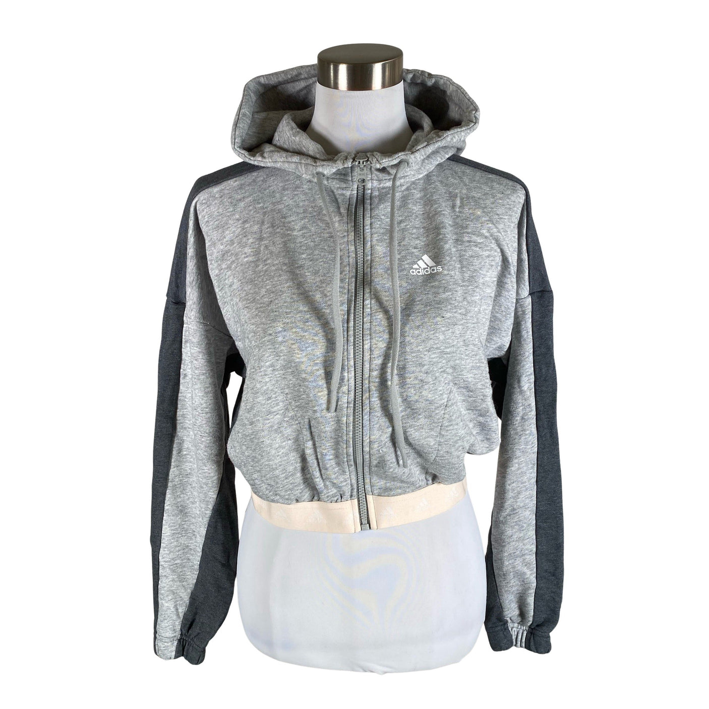 Unisex Adidas - Hoodie, size 34 - Gray (1)