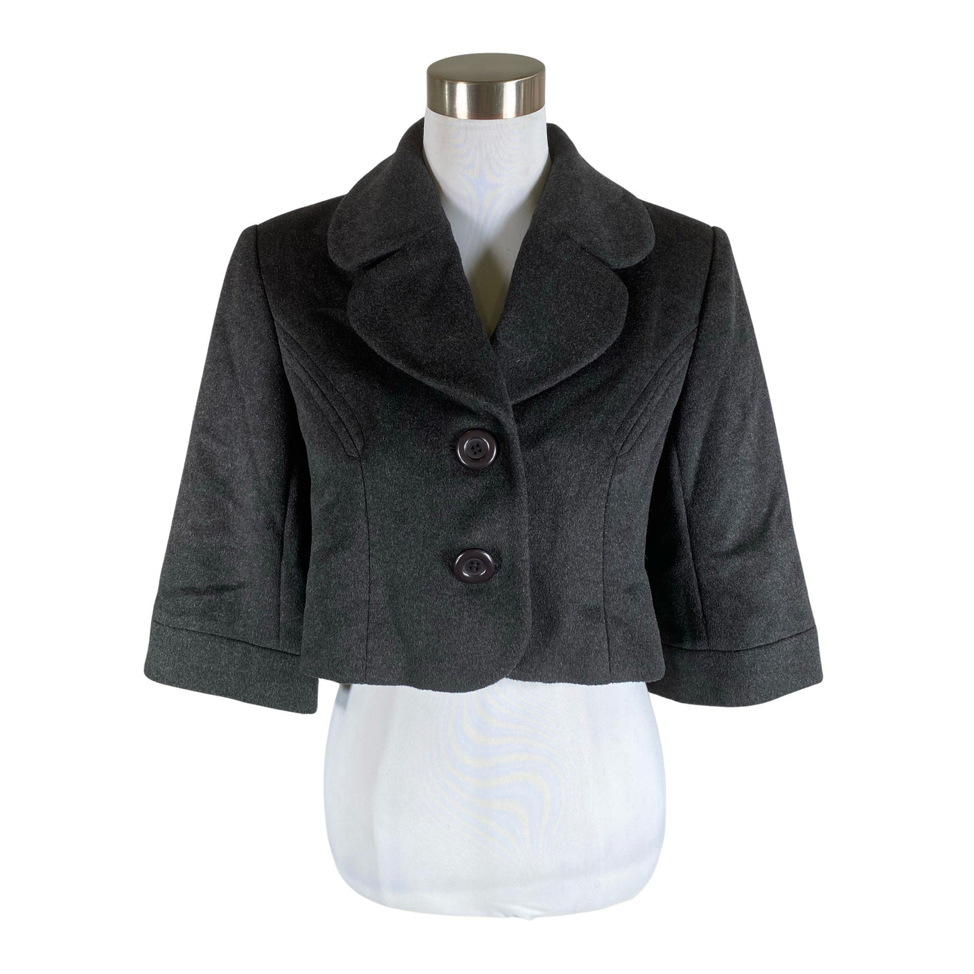 Unisex Peppercorn - Wool coat, size 38 - Gray (1)