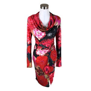 Unisex Desigual - Tricot dress, size 38 - Red (1)