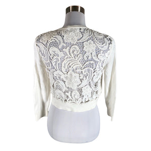 Unisex Laura Ashley - Cardigan, size 36 - Natural white (2)