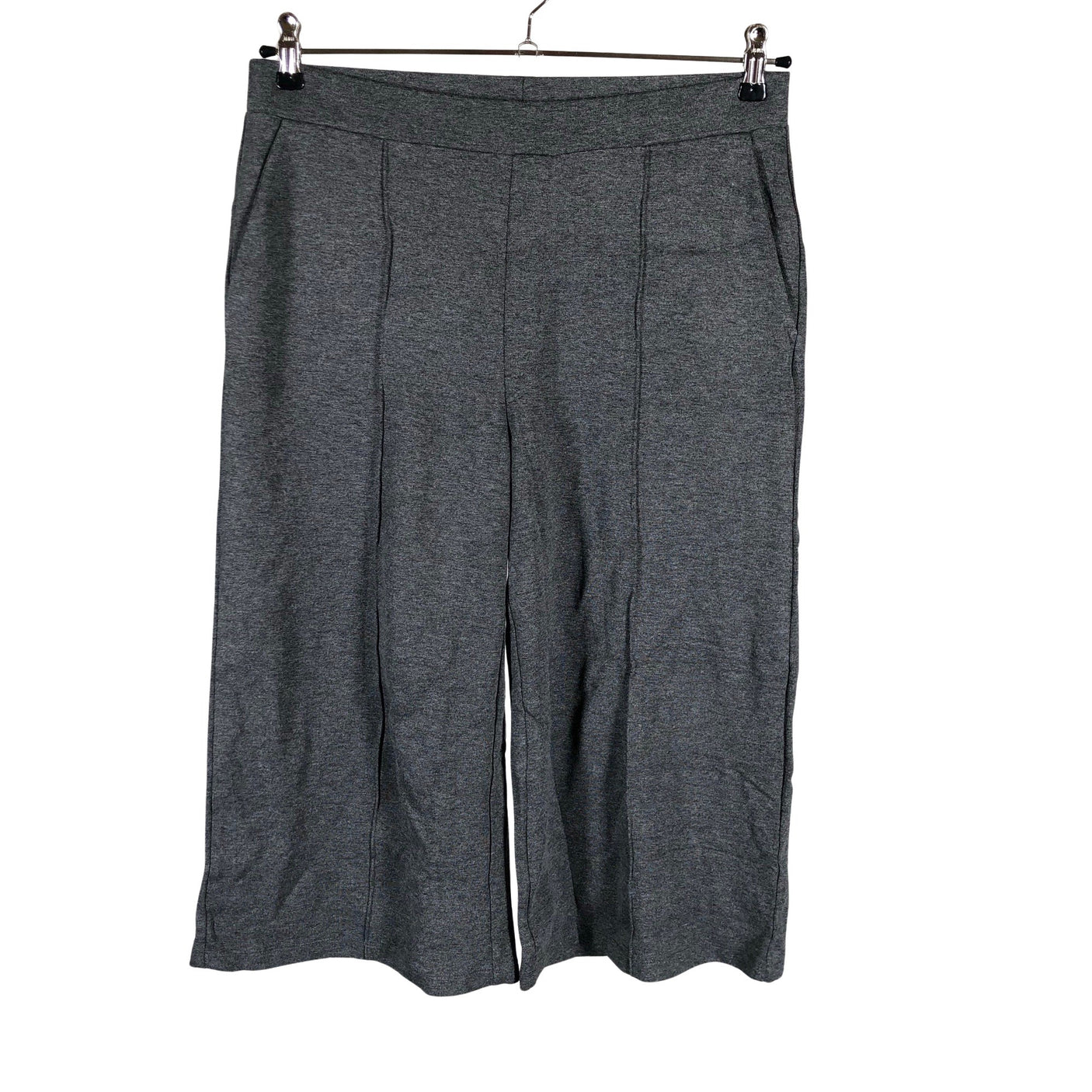 Unisex Esprit - Tricot capri pants, size 38 - Gray (1)