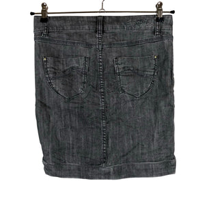 Unisex Esprit - Denim skirt, size W26 - Gray (2)